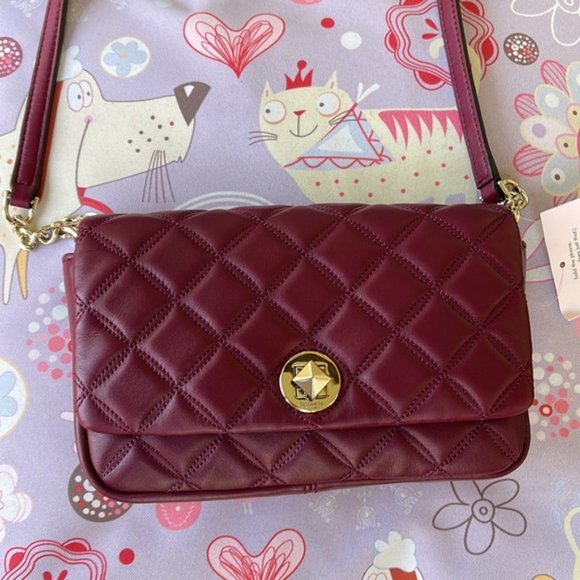 Kate Spade Natalia Crossbody Blackberry Preserve - Picture 11 of 15